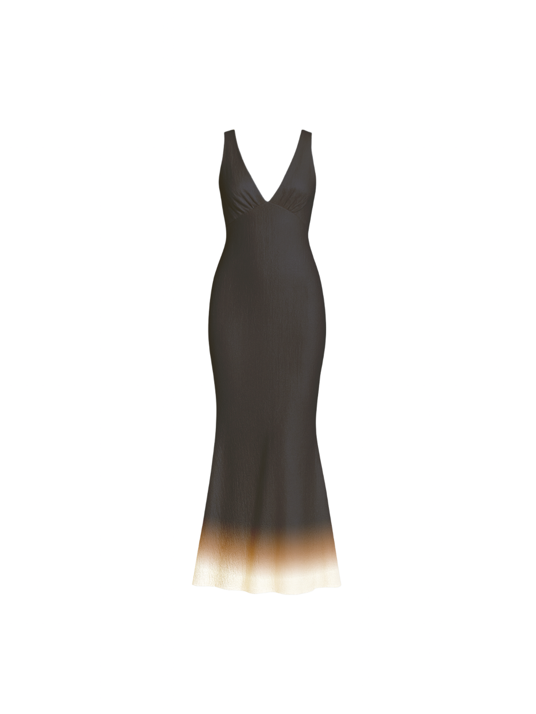 Magma Dress in Obsidian