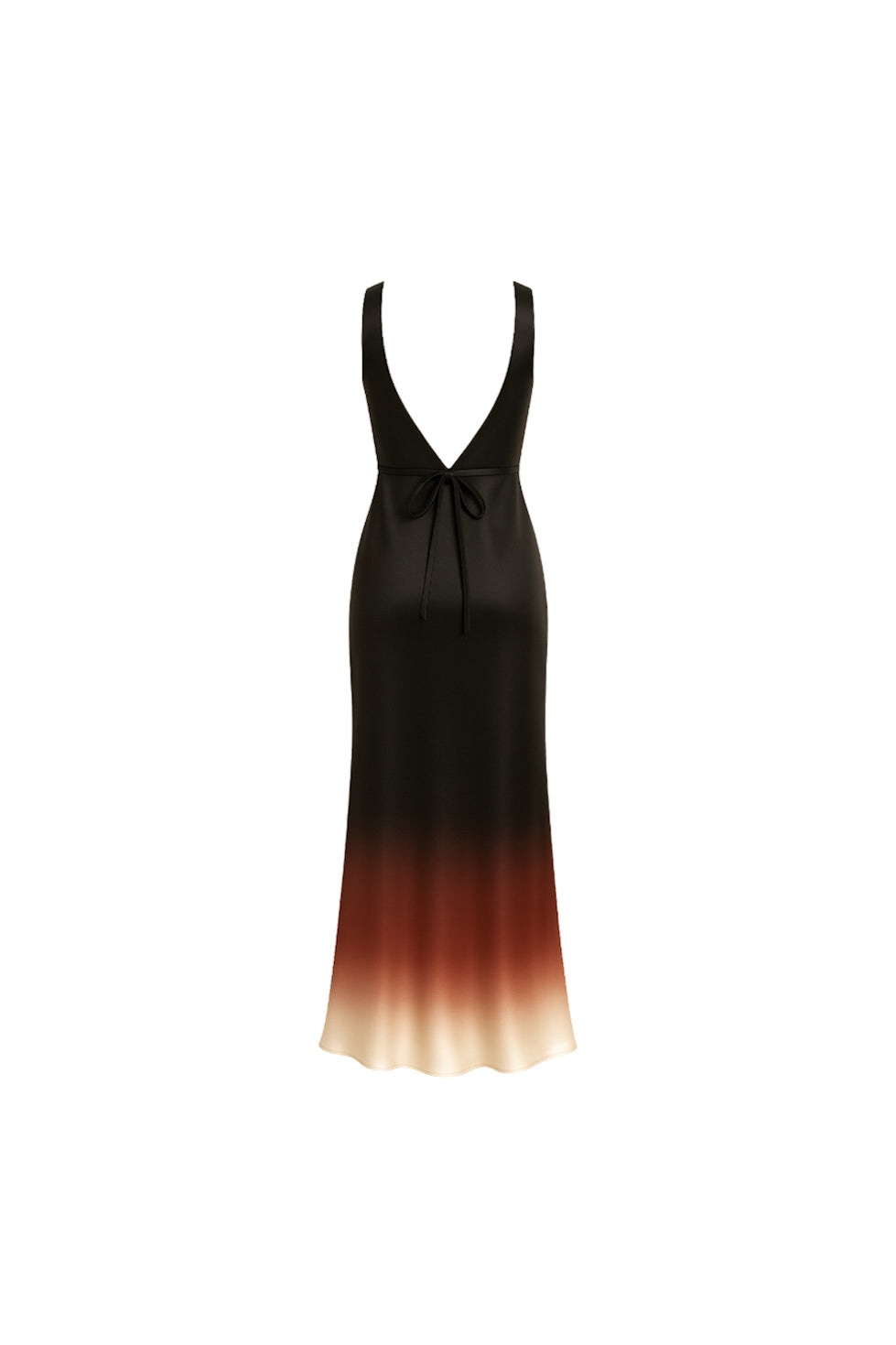 Magma Dress in Obsidian
