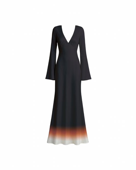 Ember Dress in Obsidian