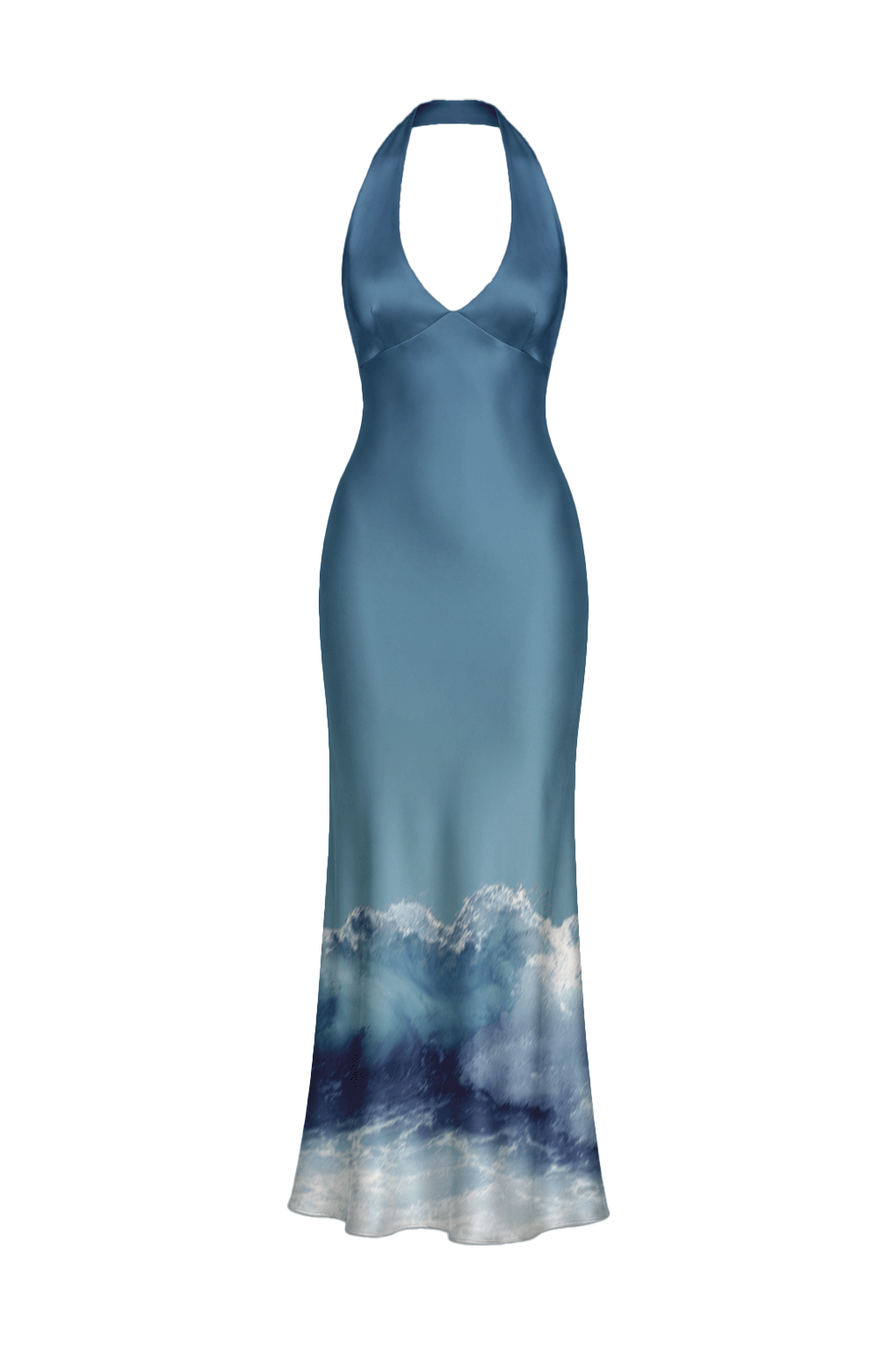 The Silk Halter Dress