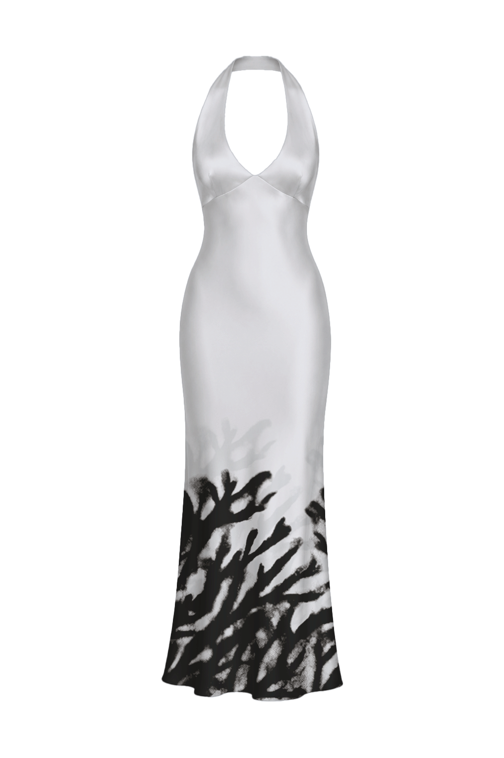 Preorder: The Silk Halter Dress – LaCaperie